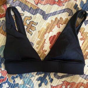 Everlane Black Swimsuit Bikini Top